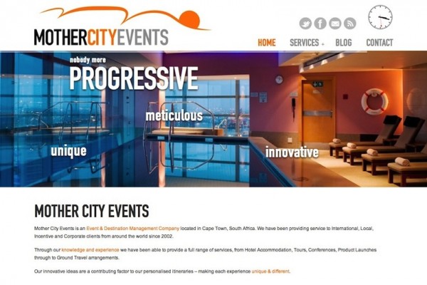 MotherCityEvents Website