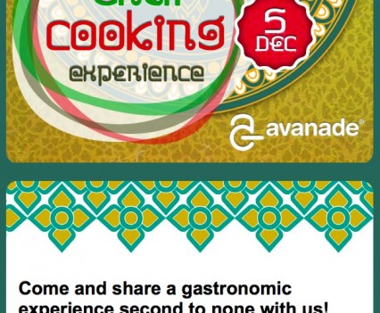 Avanade Thai Cooking Experience e-Vite